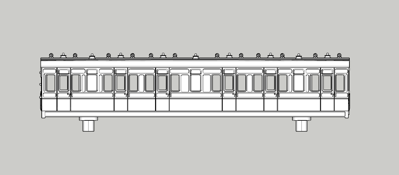 (image for) (N) LSWR 48ft 6 cmpt TriComp 6Lav - sw712